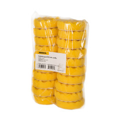 Mousse 85x25mm jaune avec alvéoles, 20/unité Mirka
