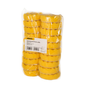 Mousse 85x25mm jaune avec alvéoles, 20/unité Mirka