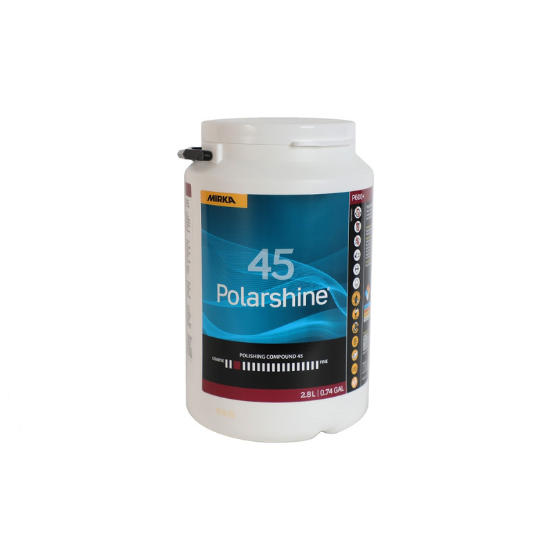 Polarshine 45 - pâte de lustrage - 2,8L Mirka Polarshine 45 - pâte de lustrage - 2,8L Mirka
