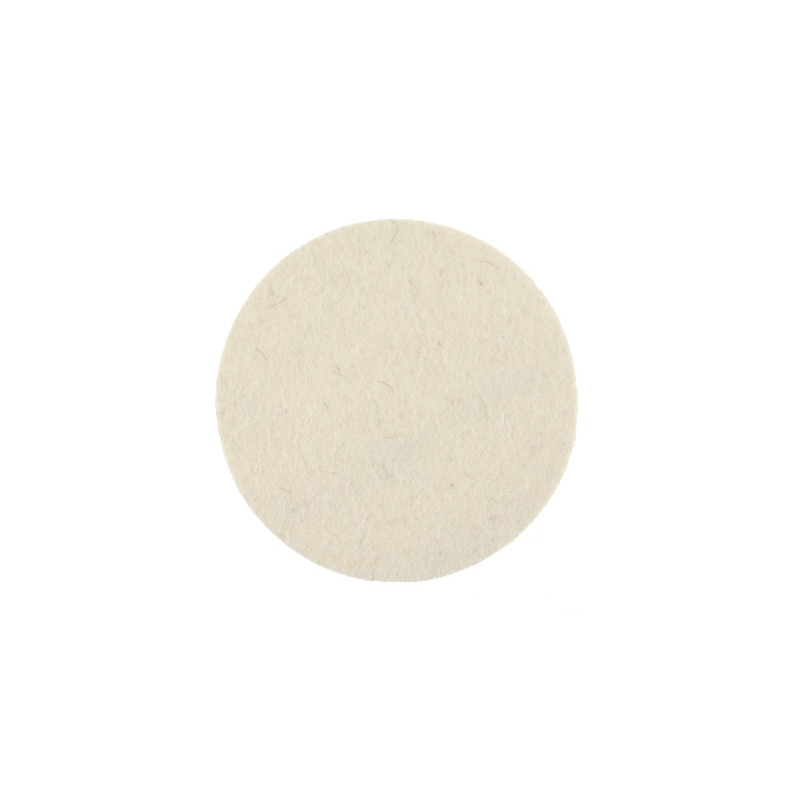 Tampon feutre de polissage 77x6mm blanc, 2/unité Mirka Tampon feutre de polissage 77x6mm blanc, 2/unité Mirka