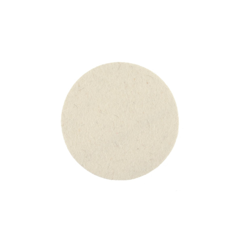 Tampon feutre de polissage 125x6mm blanc, 2/unité Mirka Tampon feutre de polissage 125x6mm blanc, 2/unité Mirka