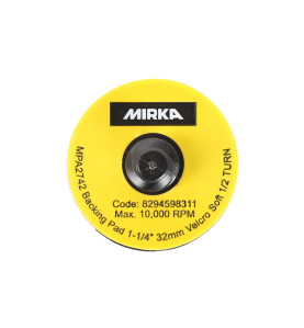 Plateau Quick Lock 32mm Grip souple, 10/unité Mirka