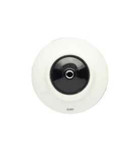 Plateau lustreuse 165mm M14 grip blanc souple  Mirka