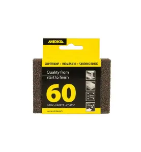 Eponge abrasive 100x70x28mm M/M 60/60, 1/unité Mirka