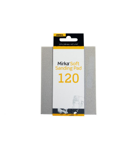 Eponge abrasive mousse 115x140mm F 120, 1/unité  Mirka