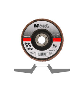 Disque à lamelles M-PRO 127x22mm Inox Zirconium120 Mirka