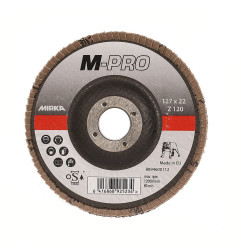 Disque à lamelles M-PRO 127x22mm Inox Zirconium120 Mirka