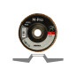 Disque à lamelles M-PRO 127x22mm Inox Zirconium 40 Mirka Disque à lamelles M-PRO 127x22mm Inox Zirconium 40 Mirka