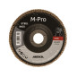 Disque à lamelles M-PRO 127x22mm Inox Zirconium 60 Mirka Disque à lamelles M-PRO 127x22mm Inox Zirconium 60 Mirka