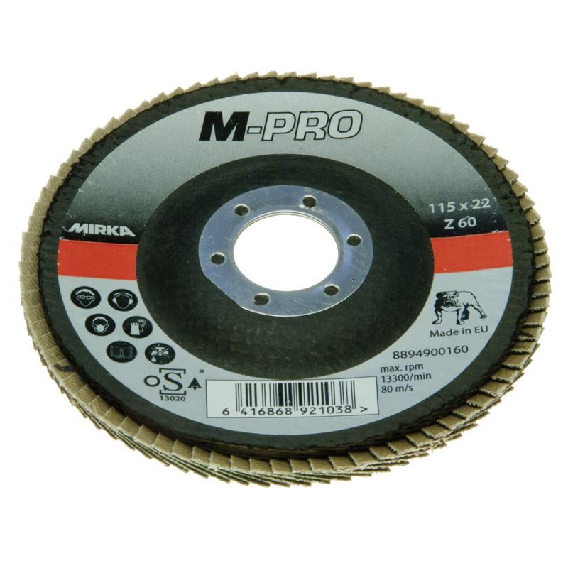 Disque à lamelles M-PRO 115x22mm Zirconium 36 Mirka