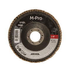 Disque à lamelles M-PRO 115x22mm Zirconium 40 Mirka