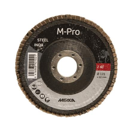 Disque à lamelles M-PRO 115x22mm Zirconium 40 Mirka