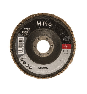 Disque à lamelles M-PRO 115x22mm Zirconium 40 Mirka