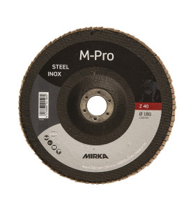 Disque à lamelles M-PRO 180x22mm Inox Zirconium 40 Mirka