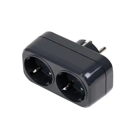 Fiche multiprise Mirka 2P 230V EU, noire Mirka
