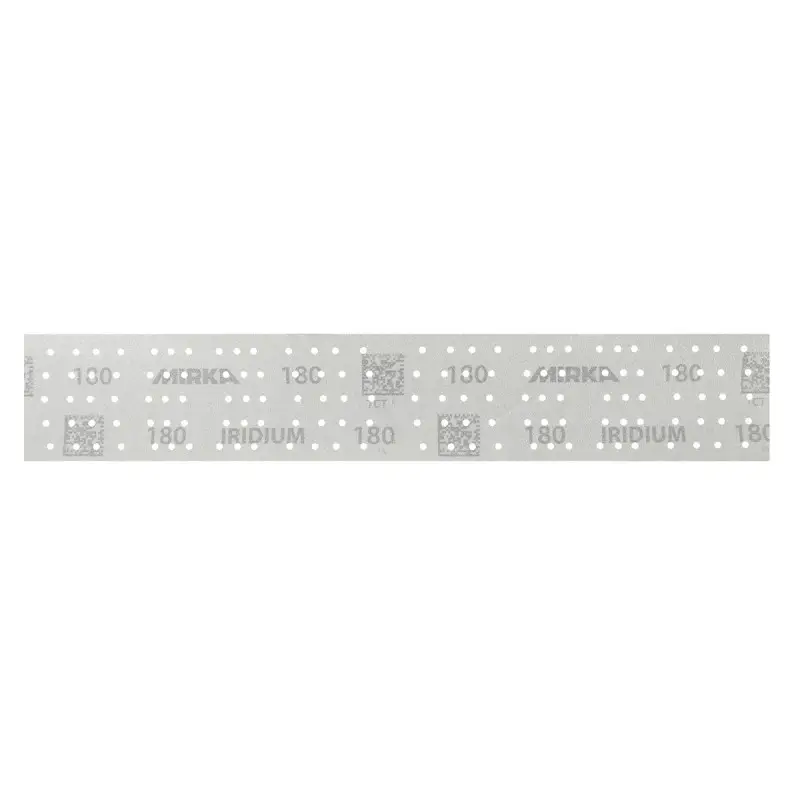 IRIDIUM 70x400mm Grip 140T Perf 180, 100/unité Mirka IRIDIUM 70x400mm Grip 140T Perf 180, 100/unité Mirka