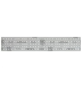 IRIDIUM 70x400mm Grip 140T Perf 320, 100/unité Mirka