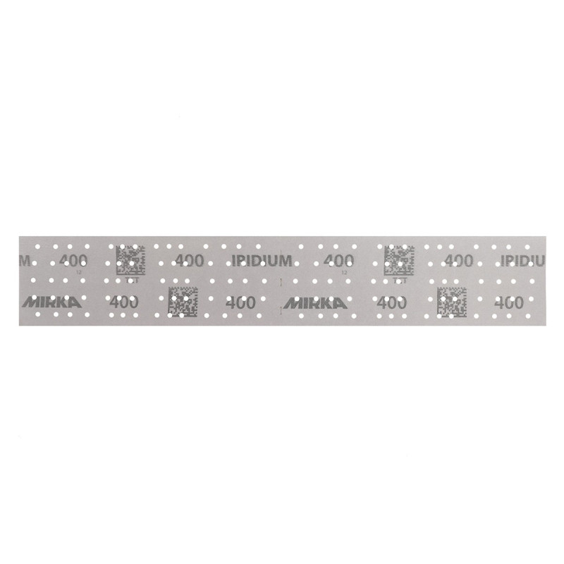 IRIDIUM 70x400mm Grip 140T Perf 400, 100/unité Mirka IRIDIUM 70x400mm Grip 140T Perf 400, 100/unité Mirka