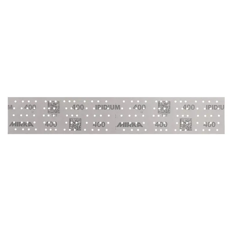 IRIDIUM 70x400mm Grip 140T Perf 400, 100/unité Mirka IRIDIUM 70x400mm Grip 140T Perf 400, 100/unité Mirka