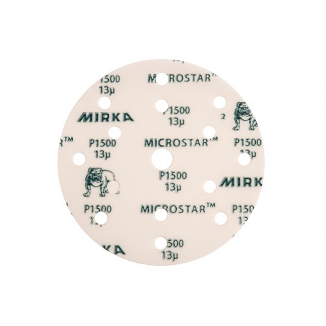 MICROSTAR 150mm Grip 15T P1500, 50/unité Mirka