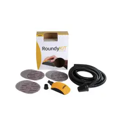 Kit cale ROUNDY 150mm + 15 disques ABRANET Mirka