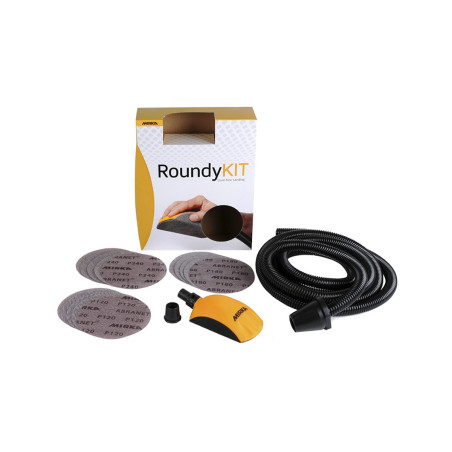 Kit cale ROUNDY 150mm + 15 disques ABRANET Mirka