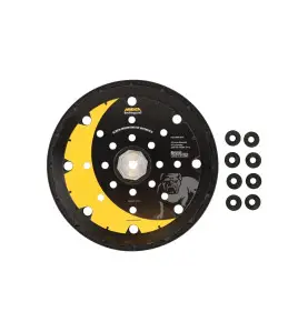 Plateau LEROS 225 mm 25T Grip + 8 vis Mirka