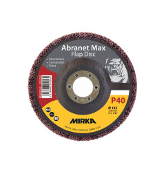 Disque à lamelles ABRANET MAX T29 125mm ALOX 40​ Mirka