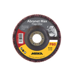 Disque à lamelles ABRANET MAX T29 125mm ALOX 80​ Mirka