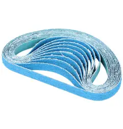 Mirka File Belt ZIR 10x330mm P80 joint T, 10/unité Mirka