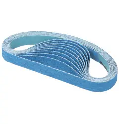 Mirka File Belt ZIR 20x520mm P80 joint T, 10/unité Mirka