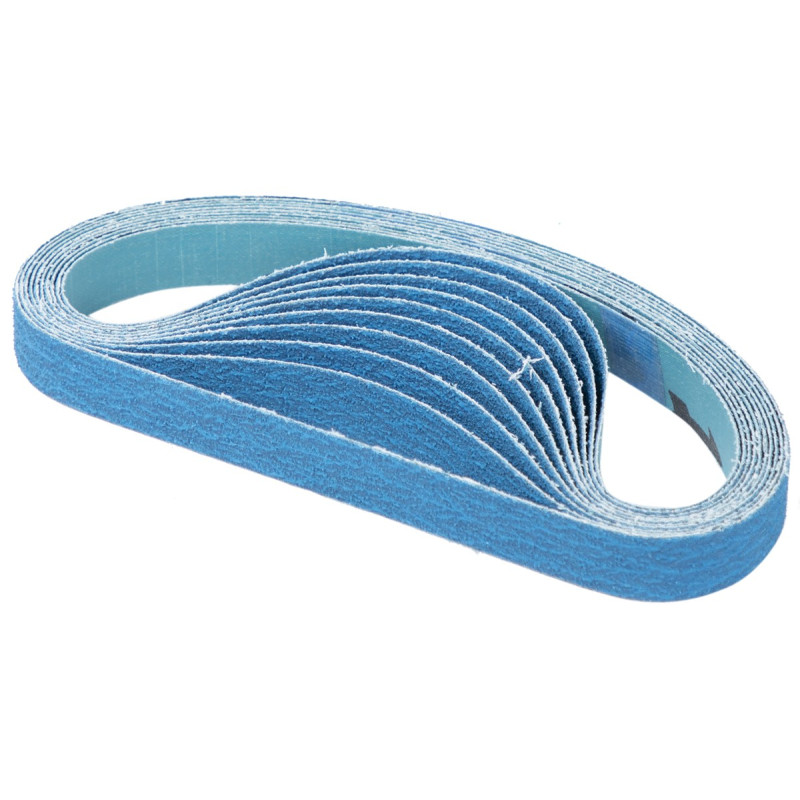 Mirka File Belt ZIR 20x520mm P80 joint T, 10/unité Mirka Mirka File Belt ZIR 20x520mm P80 joint T, 10/unité Mirka