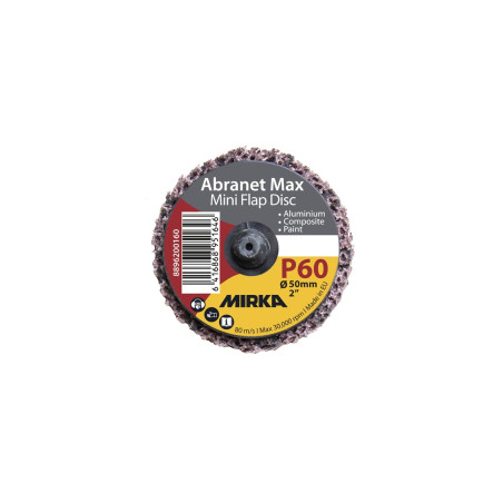 ABRANET MAX à lamelles fixation rapide 50mm 60 Mirka