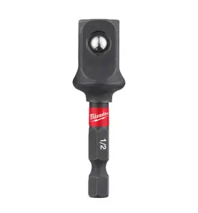 ADAPTATEUR SHOCKWAVE HEX 1/4 vers CARRE 1/2