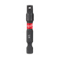 ADAPTATEUR SHOCKWAVE™ HEX 1/4" vers CARRE 1/4"