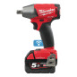 M18 ONEIWF12-502X - Boulonneuse à chocs FUEL ONE KEY, Carré 1/2'',18V, 5,0 Ah, 4 Modes, 40/120/300 Nm + 1 Vitesse de Finition,