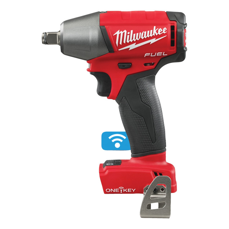 M18 ONEIWF12-0X - Boulonneuse A Choc FUEL ONE KEY Carré 1/2'',18V, 4 Modes, 40/120/300 Nm + 1 Vitesse de Finition, Bluetooth, s