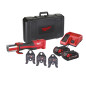 M18 BLHPT202C TH-SET2 - Sertisseuse brushless 18V, 2Ah, 3 mâchoires profil TH M18 BLHPT202C TH-SET2 - Sertisseuse brushless 18V, 2Ah, 3 mâchoires profil TH