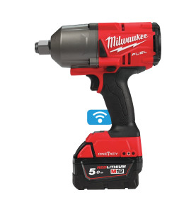M18 ONEFHIWF34-502X - Boulonneuse A Chocs FUEL ONE KEY, Carré 3/4'',18V,  5,0 Ah, 1 423 Nm, 3 Modes, 1 mode de Finition, Blueto