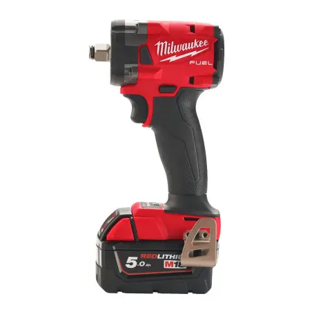 M18 FIW2F12-502x - Boulonneuse à chocs compacte FUEL ,carré 1/2'', Fixation o'ring, 18V, sans batterie., 4 vitesses, 339 nm