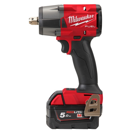 M18FMTIW2P12-502X  - BOULONNEUSE A CHOC MID TORQUE FUEL ,CARRÉ 1/2'', FIXATION PIN, 18V,  SANS BATT., 4 VITESSES, 950 NM AU DÉS