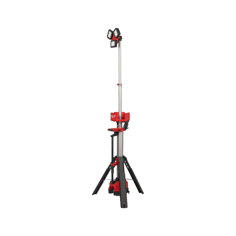 M18 HOSALC-0 - Projecteur trépied de chantier, hybride 18V, sans batterie, 6000 Lumens M18 HOSALC-0 - Projecteur trépied de chantier, hybride 18V, sans batterie, 6000 Lumens
