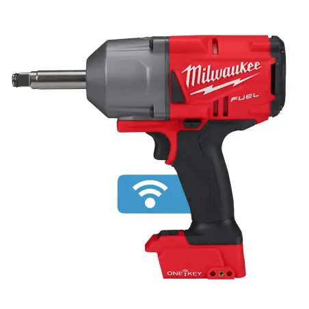 M18 ONEFHIWF12E-0X - Boulonneuse à chocs fuel carré 1/2'',18V, Bluetooth,sans batterie ni chargeur, 1.356nm / 1.898nm, fixation