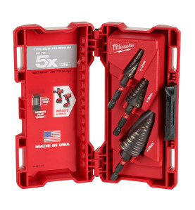 COFFRET FORETS ÉTAGÉS SHOCKWAVE 3 PCS - Diam. 4 A 12 MM, PAS DE 1MM - Diam. 4 A 20 MM, PAS DE 2 MM - Diam. 4 A 30 MM, PAS DE 2