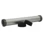 Récepteur de cartouche fermé aluminium 600ml (pour cartouches souples "saucisson" 600ml) - à utliser avec: - cremaillère 480910