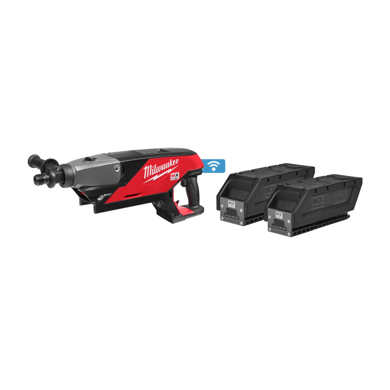 MXF DCD150-302C - Carotteuse diamant 150 mm, Autostop, 2 batteries 3Ah