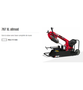 Scie à ruban 2140 - manuelle - 230V 2000W Art:787XLAllroad Code:8487023 Femi