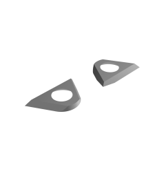 Jeu de deux plaquettes bout de fraise d helix Lignatool