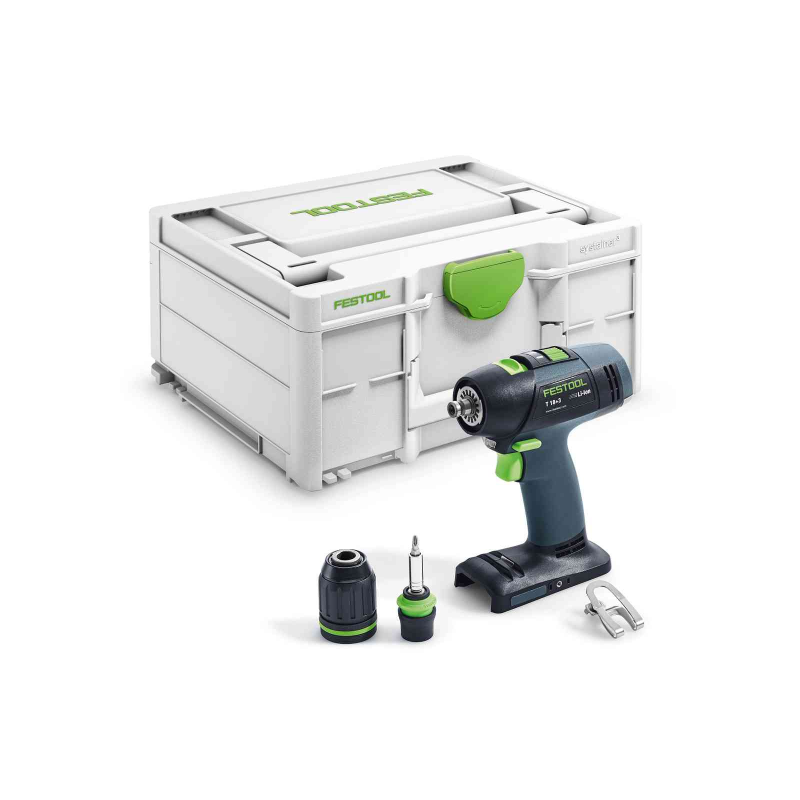 [Action + Batterie Offerte] Festool Perceuse-visseuse sans fil T 18+3-Basic