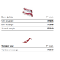 Serre-joint avec 8 m de sangle - 2 pieces
